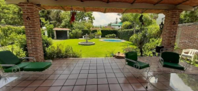 hermosa casa en ajijic con alberca CLIMATIZADA